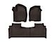 Weathertech Front and Rear Floor Liner HP; Cocoa (21-24 Tahoe)