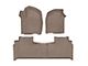 Weathertech Front and Rear Floor Liner HP; Tan (21-24 Tahoe)