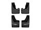 Weathertech No-Drill Mud Flaps; Front and Rear; Black (15-20 Tahoe w/ Power Retractable Running Boards)