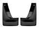 Weathertech No-Drill Mud Flaps; Rear; Black (21-24 Tahoe)