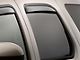 Weathertech Side Window Deflectors; Rear; Dark Smoke (07-14 Tahoe)