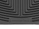 Weathertech All-Weather Front and Rear Rubber Floor Mats; Cocoa (14-18 Silverado 1500 Crew Cab)