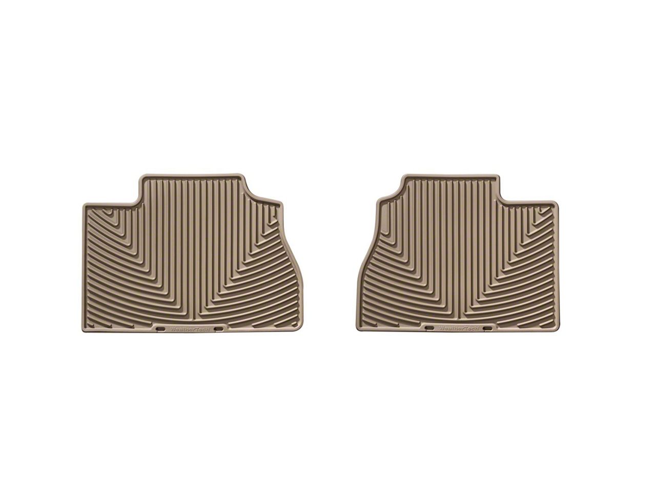 Weathertech Silverado All Weather Rear Rubber Floor Mats Tan W70tn 07 13 Silverado 1500 0919