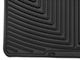 Weathertech All-Weather Front Rubber Floor Mats; Black (07-14 Yukon)