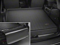 Weathertech DigitalFit Cargo Liner with Bumper Protector; Behind Second Row; Black (15-20 Yukon w/o Third Row Seats)