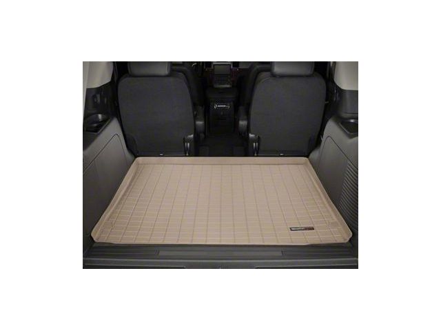 Weathertech DigitalFit Cargo Liner; Behind 2nd Row; Tan (07-08 Yukon w/o Third Row Seats)