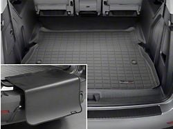 Weathertech DigitalFit Cargo Liner with Bumper Protector; Behind 2nd Row; Black (21-24 Yukon)