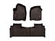 Weathertech DigitalFit Front and Rear Floor Liners; Cocoa (21-24 Yukon)