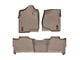 Weathertech DigitalFit Front and Rear Floor Liners; Tan (07-14 Yukon, Excluding Hybrid)