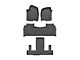 Weathertech DigitalFit Front, Rear and Third Row Floor Liners; Black (21-24 Yukon w/ 2nd Row Bucket Seats)