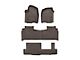 Weathertech DigitalFit Front, Rear and Third Row Floor Liners; Cocoa (21-24 Yukon w/ 2nd Row Bench Seats)