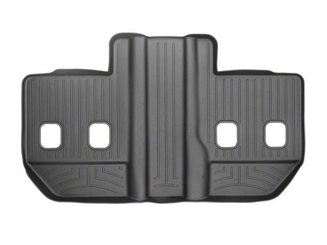 Weathertech DigitalFit Third Row Floor Liner; Black (07-10 Yukon XL w/ Third Row Bucket Seats)