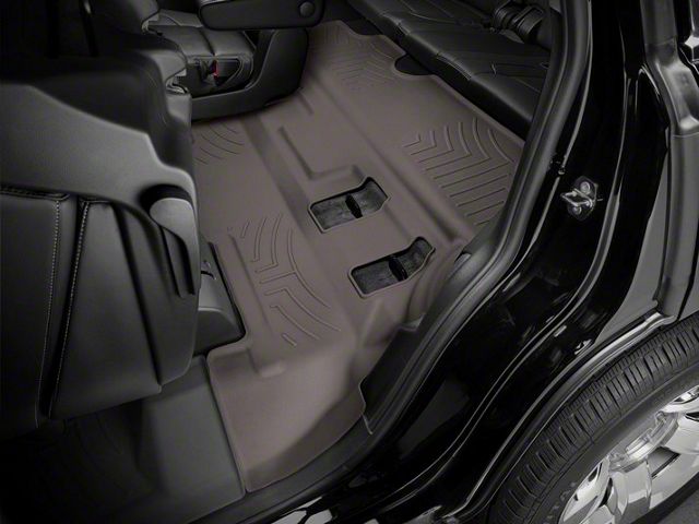 Weathertech DigitalFit Third Row Floor Liner; Cocoa (15-20 Yukon w/ Third Row Seats)