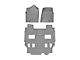 Weathertech Front, Rear and Third Row Floor Liner HP; Gray (15-20 Yukon w/ 2nd Row Bucket Seats)