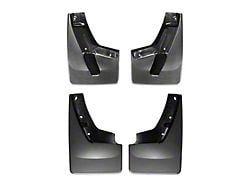 Weathertech No-Drill Mud Flaps; Front and Rear; Black (15-20 Yukon w/ No or Stationary Running Boards)