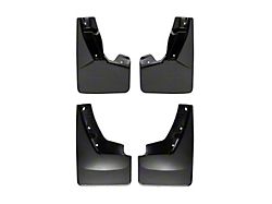 Weathertech No-Drill Mud Flaps; Front and Rear; Black (15-20 Yukon w/ Power Retractable Running Boards)