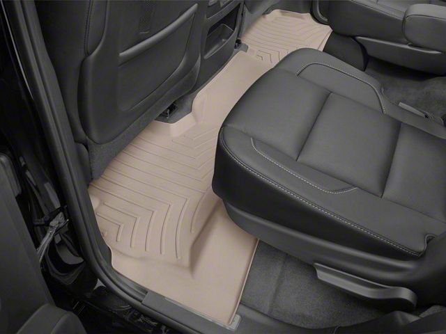 Weathertech DigitalFit Rear Floor Liner; Tan (15-20 Yukon)