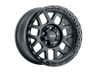 Weld Off-Road Cinch Gloss Black Milled 6-Lug Wheel; 17x9; 0mm Offset (04-08 F-150)