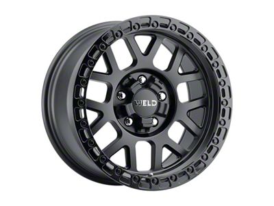 Weld Off-Road Cinch Satin Black 6-Lug Wheel; 17x10; -25mm Offset (04-08 F-150)