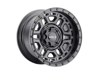 Weld Off-Road Crux Satin Black 6-Lug Wheel; 20x10; -19mm Offset (04-08 F-150)