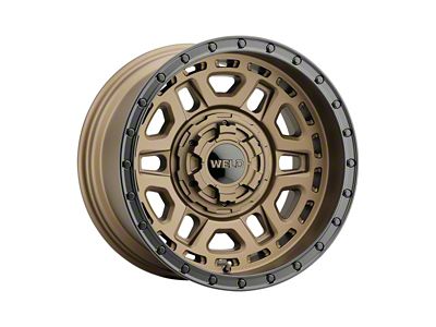 Weld Off-Road Crux Satin Bronze 6-Lug Wheel; 17x9; 0mm Offset (04-08 F-150)