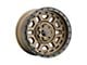 Weld Off-Road Crux Satin Bronze 6-Lug Wheel; 17x9; 0mm Offset (04-08 F-150)