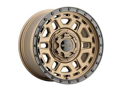 Weld Off-Road Crux Satin Bronze 6-Lug Wheel; 17x9; -12mm Offset (04-08 F-150)