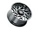 Weld Off-Road Fulcrum Gloss Black Milled 6-Lug Wheel; 20x12; -44mm Offset (04-08 F-150)