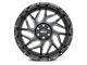 Weld Off-Road Fulcrum Gloss Black Milled 6-Lug Wheel; 20x9; 20mm Offset (04-08 F-150)