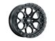 Weld Off-Road Ledge Six Satin Black 6-Lug Wheel; 20x10; -18mm Offset (04-08 F-150)