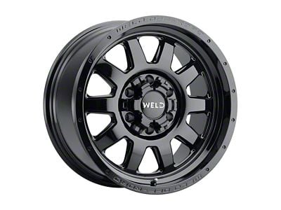 Weld Off-Road Stealth Gloss Black 6-Lug Wheel; 18x9; 0mm Offset (04-08 F-150)