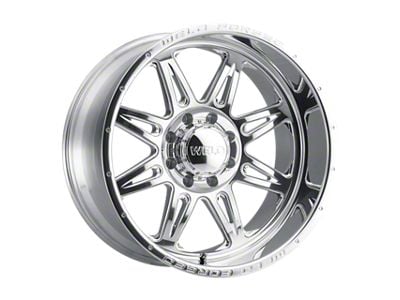 Weld Off-Road Cheyenne Six XT Polished 6-Lug Wheel; 20x12; -51mm Offset (07-13 Sierra 1500)