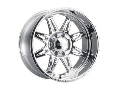 Weld Off-Road Cheyenne Six XT Polished 6-Lug Wheel; 22x12; -51mm Offset (07-13 Sierra 1500)