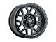 Weld Off-Road Cinch Gloss Black Milled 6-Lug Wheel; 17x10; -25mm Offset (07-13 Sierra 1500)