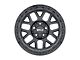 Weld Off-Road Cinch Satin Black 6-Lug Wheel; 17x10; -25mm Offset (07-13 Sierra 1500)