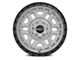 Weld Off-Road Crux Gloss Armor Gray 6-Lug Wheel; 17x9; 0mm Offset (07-13 Sierra 1500)