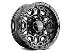 Weld Off-Road Crux Satin Black 6-Lug Wheel; 17x9; 0mm Offset (07-13 Sierra 1500)