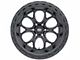 Weld Off-Road Ledge Six Satin Black 6-Lug Wheel; 18x9; -12mm Offset (07-13 Sierra 1500)