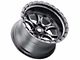 Weld Off-Road Ledge Six Satin Black 6-Lug Wheel; 18x9; -12mm Offset (07-13 Sierra 1500)