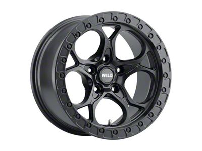 Weld Off-Road Ledge Eight Satin Black 8-Lug Wheel; 20x9; 0mm Offset (11-14 Sierra 2500 HD)