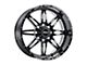 Weld Off-Road Cheyenne Gloss Black Milled 8-Lug Wheel; 20x10; -18mm Offset (11-14 Sierra 3500 HD SRW)