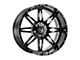 Weld Off-Road Cheyenne Gloss Black Milled 8-Lug Wheel; 20x9; 0mm Offset (11-14 Sierra 3500 HD SRW)