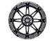 Weld Off-Road Cheyenne Gloss Black Milled 8-Lug Wheel; 20x9; 0mm Offset (11-14 Sierra 3500 HD SRW)