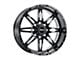 Weld Off-Road Cheyenne Gloss Black Milled 8-Lug Wheel; 20x10; -18mm Offset (11-14 Silverado 2500 HD)