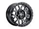 Weld Off-Road Cinch Gloss Black Milled 8-Lug Wheel; 20x9; 0mm Offset (11-14 Silverado 2500 HD)