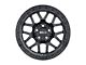 Weld Off-Road Cinch Gloss Black Milled 8-Lug Wheel; 20x9; 0mm Offset (11-14 Silverado 2500 HD)