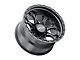 Weld Off-Road Ledge Eight Satin Black 8-Lug Wheel; 20x10; -18mm Offset (11-14 Silverado 2500 HD)