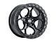 Weld Off-Road Ledge Eight Satin Black 8-Lug Wheel; 20x9; 0mm Offset (11-14 Silverado 2500 HD)