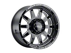 Weld Off-Road Stealth Gloss Black Milled 8-Lug Wheel; 20x10; -18mm Offset (11-14 Silverado 2500 HD)