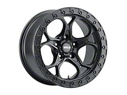 Weld Off-Road Ledge Eight Satin Black 8-Lug Wheel; 20x9; 0mm Offset (11-14 Silverado 3500 HD SRW)